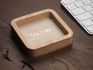 Wooden desk organiser 1849292